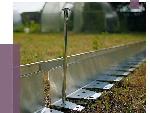 Металлические бордюры для газона в Южном-Сахалинске от 4339 руб. | ПРОЛЁТ-Южн