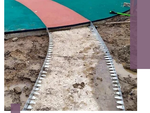 Металлические бордюры для дорожек в Южном-Сахалинске — монтаж и изготовление