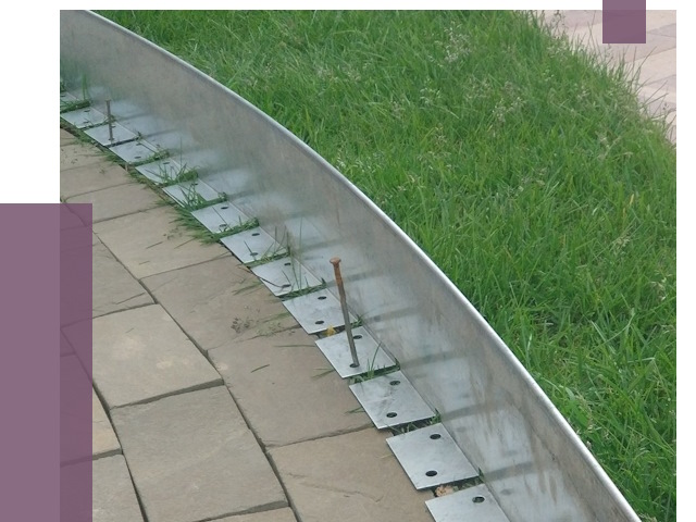 Металлические бордюры для тротуаров в Южном-Сахалинске от 8781 руб.