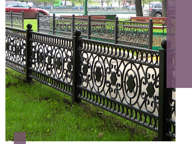 Секционные газонные ограждения под ключ в Южном-Сахалинске