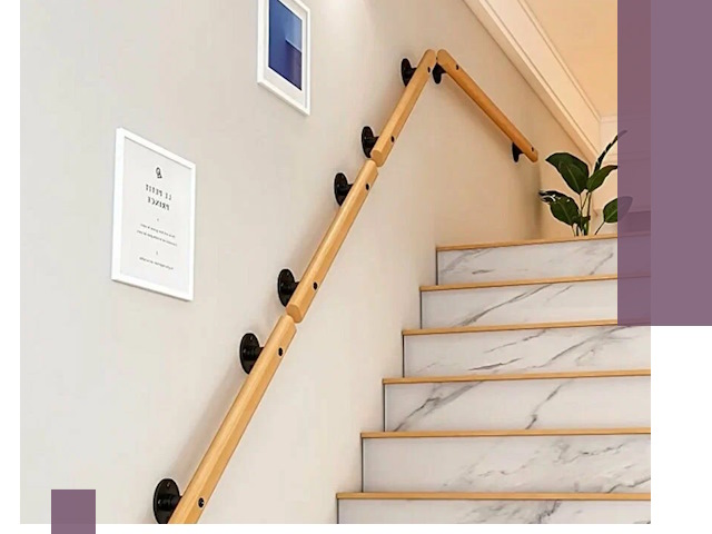 Поручни металлические и деревянные под ключ в Южном-Сахалинске