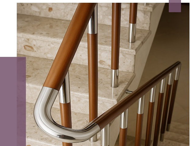 Монтаж поручней в Южном-Сахалинске от 9814 руб. монтаж под ключ | ПРОЛЁТ-Южн