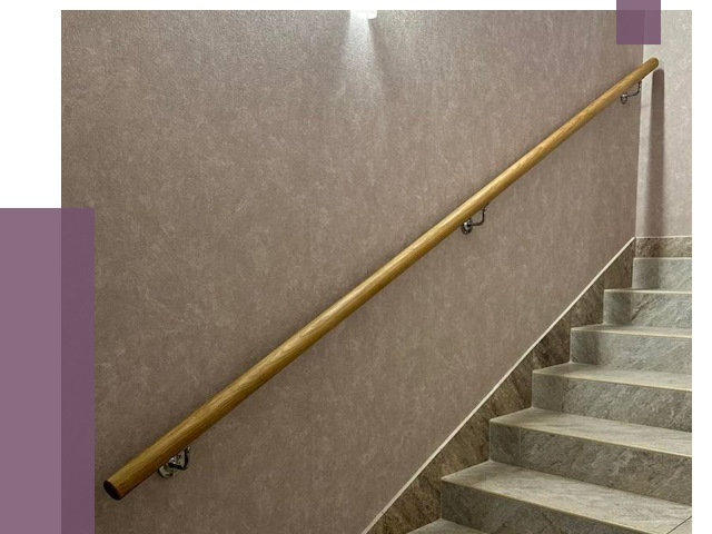 Пристенные поручни в Южном-Сахалинске под ключ от 3977 руб. 