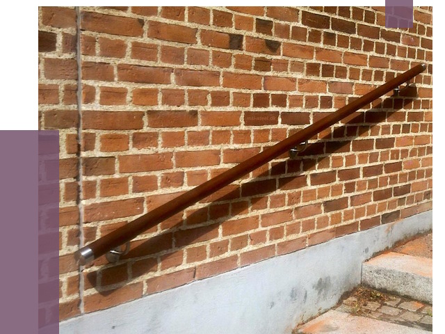 Изготовление пристенных поручней в Южном-Сахалинске от 4494 руб. — ПРОЛЁТ-Южн