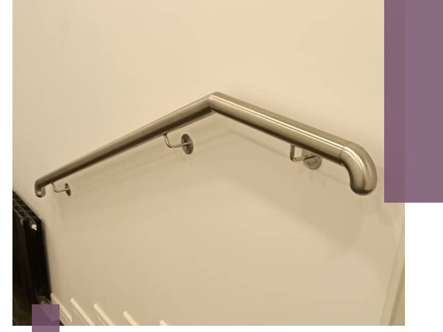 Изготовление пристенных поручней в Южном-Сахалинске под ключ за сроки