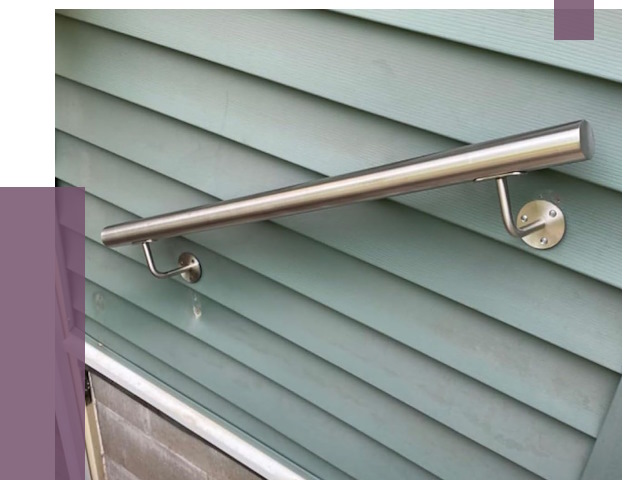 Поручни из нержавеющей стали в Южном-Сахалинске от 7748 руб.  | ПРОЛЁТ-Южн